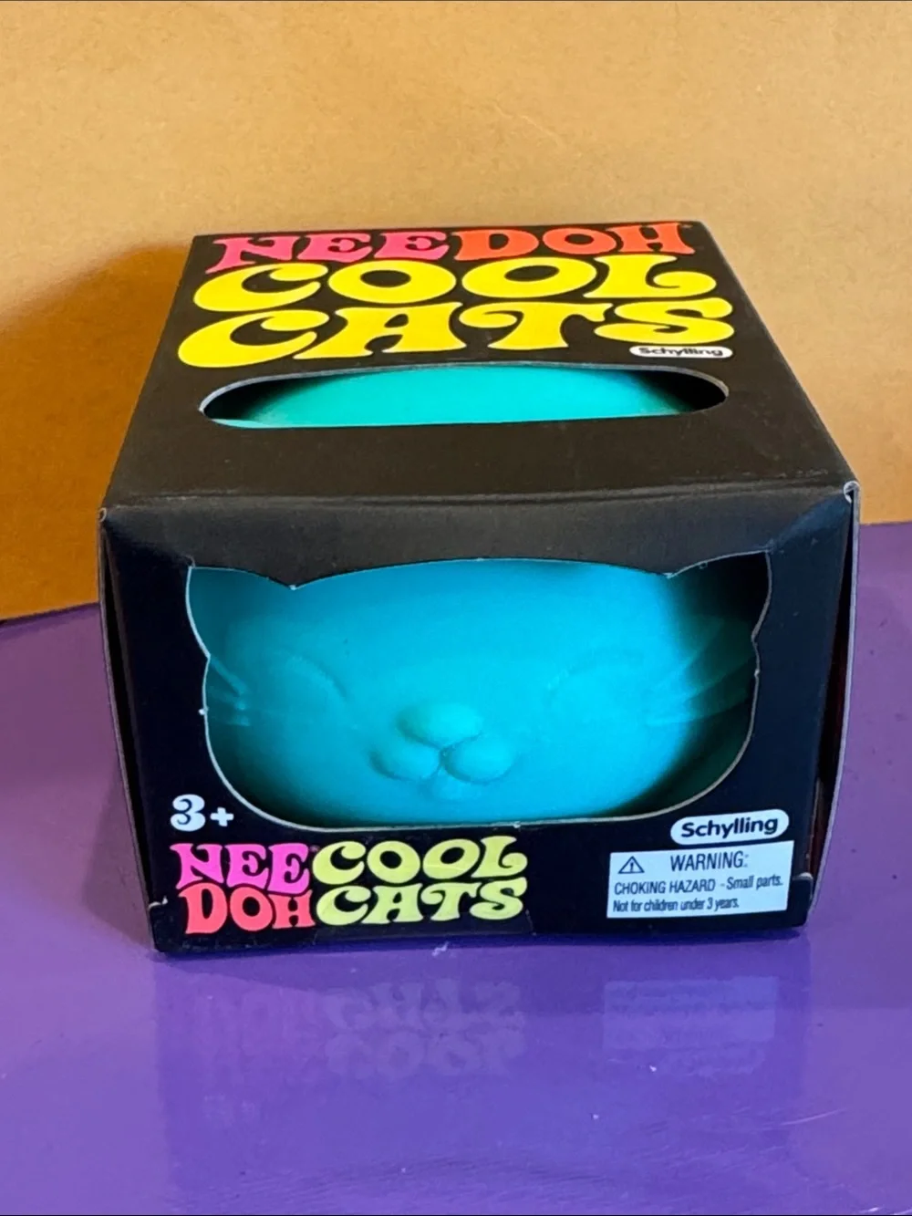 Neet Doh Cool Cats Teal Cat Toy